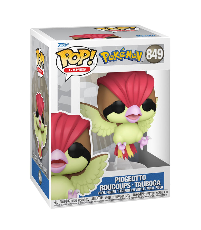 Pidgeotto - Funko Pop - #849 - Hoogwaardig vinyl