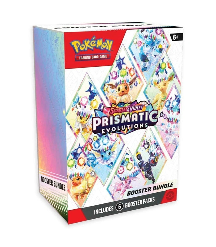 Prismatic Evolutions Booster Bundle – 6 Booster Packs