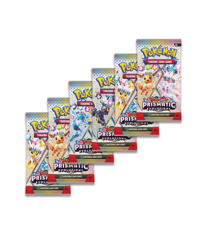 Prismatic Evolutions Booster Bundle – 6 Booster Packs