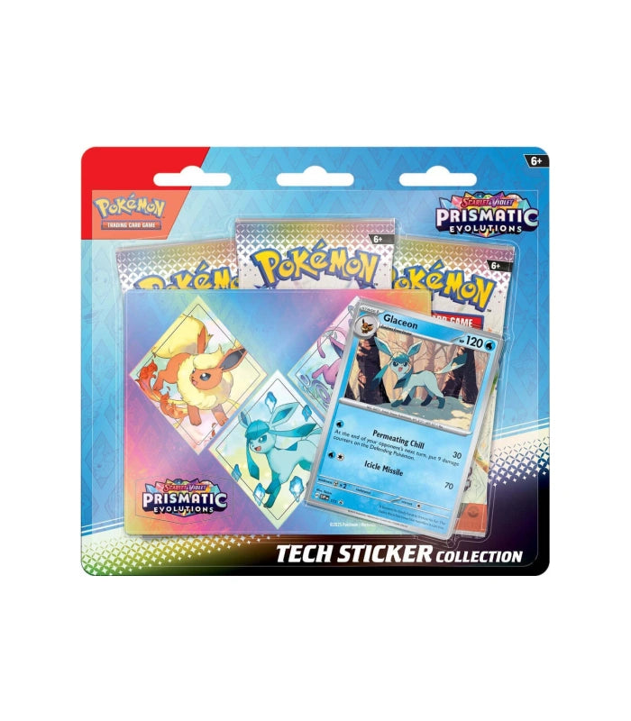 Prismatic Evolutions Sticker Collection Glaceon - Pokemon TCG