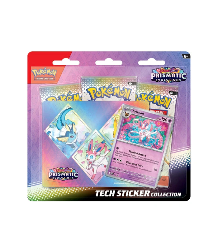Prismatic Evolutions Sticker Collection Sylveon - Pokemon TCG