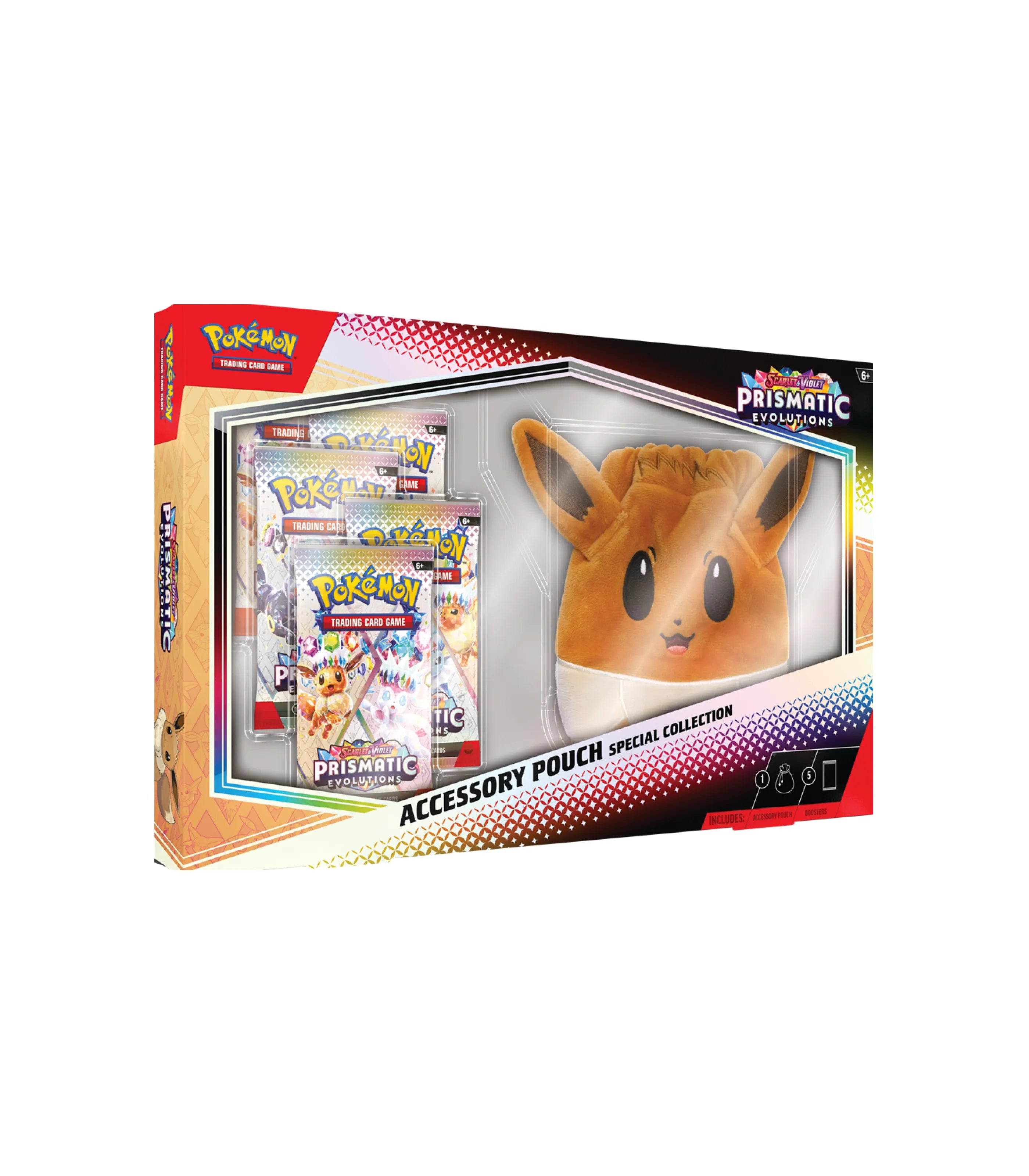 Prismatic Evolutions Accessory Pouch Eevee - Special Collection