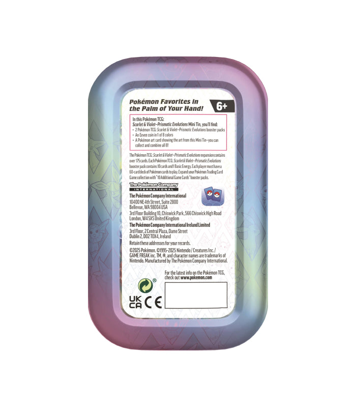 Prismatic Evolutions Mini Tin - Pokémon TCG