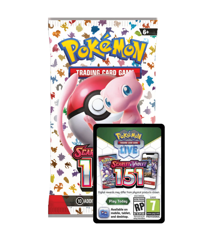 151 Booster Pack - Scarlet & Violet 151 - Pokémon TCG