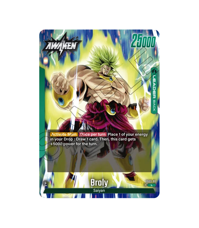 Dragon Ball Super TCG - Fusion World - Starter Deck - Broly