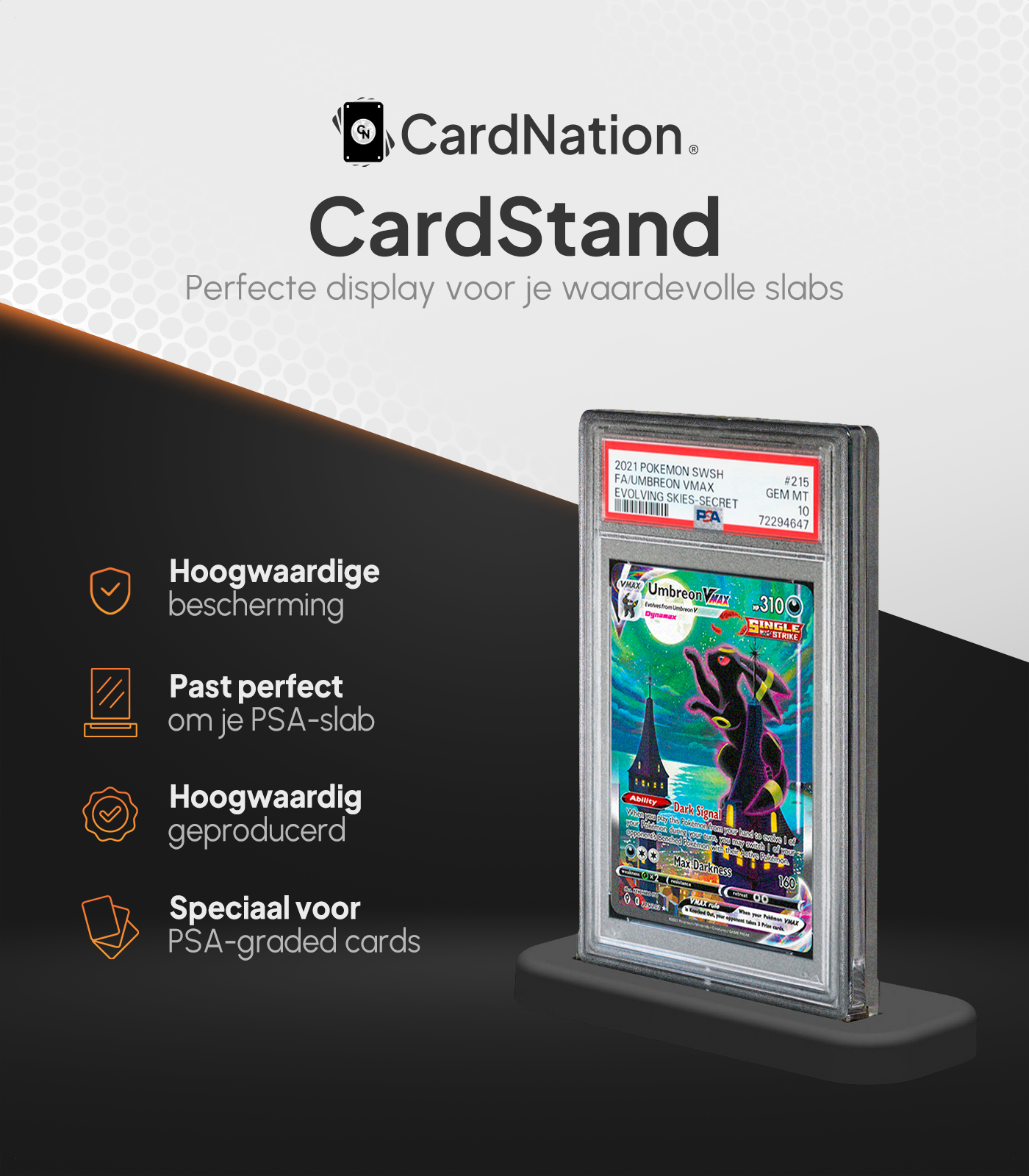 10x PSA Graded Card Stand - Slab Stand