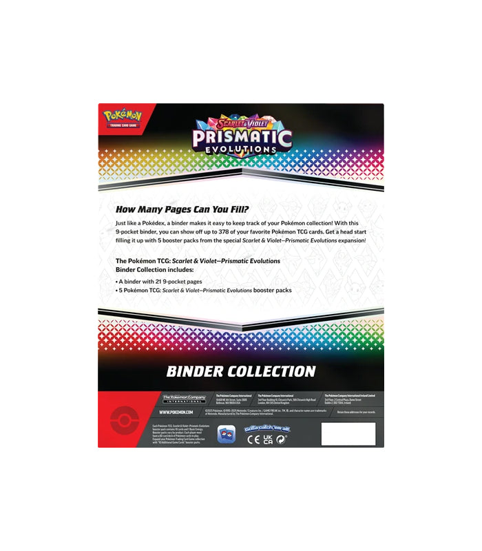 Prismatic Evolutions Binder Collection - Pokémon TCG