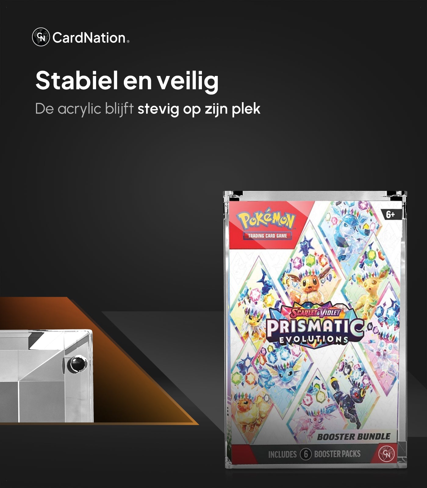 Booster Bundle Acrylic Case - Pokémon Build & Battle Kit Booster Bundle Acrylic - CardNation (Copy)
