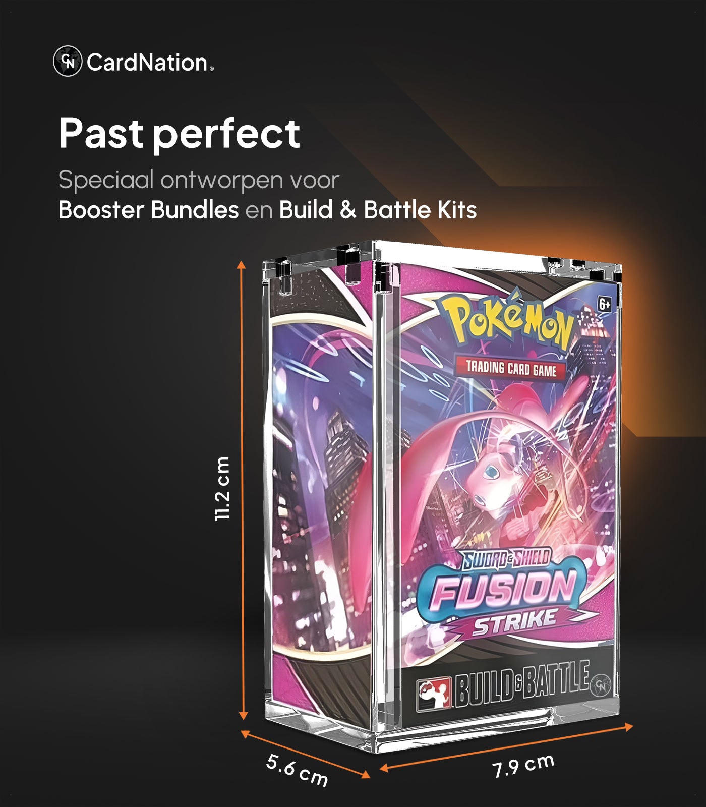 Booster Bundle Acrylic Case - Pokémon Build & Battle Kit Booster Bundle Acrylic - CardNation (Copy)