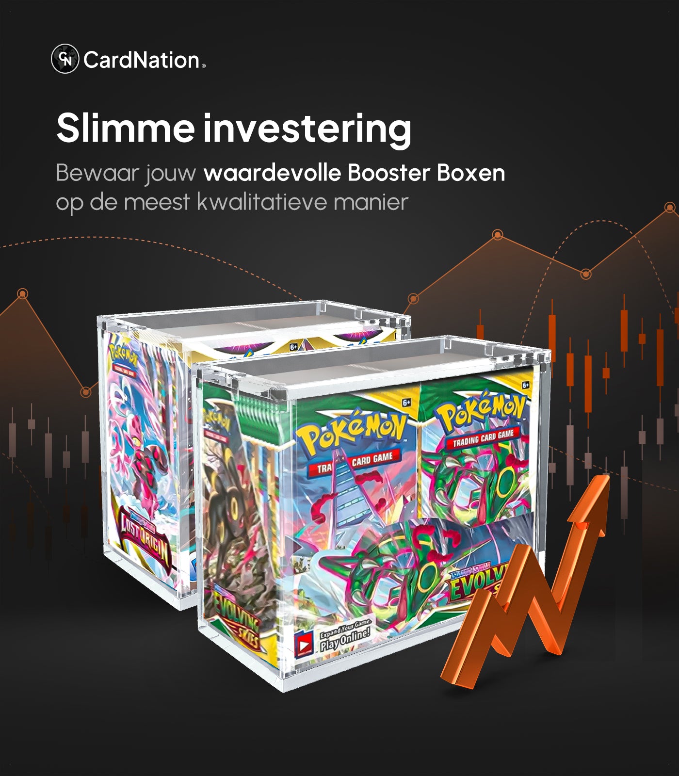 Booster Box Acrylic Case - Pokémon Booster Box Acrylic - CardNation