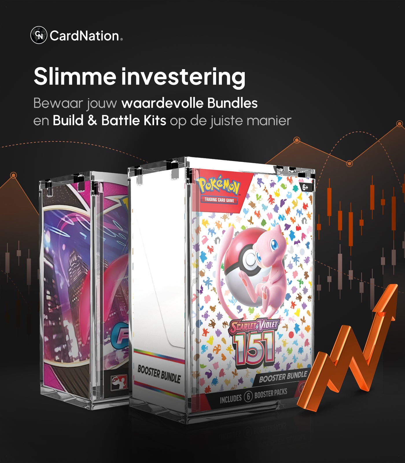 Booster Bundle Acrylic Case - Pokémon Build & Battle Kit Booster Bundle Acrylic - CardNation (Copy)