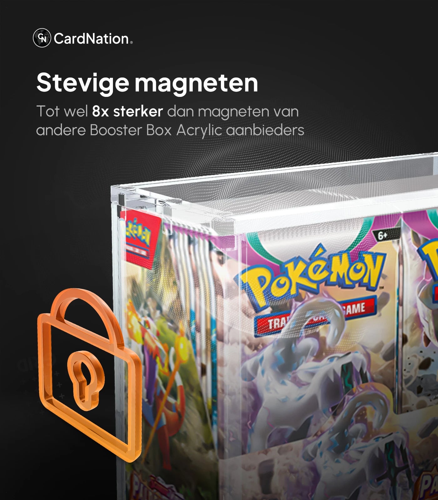 Booster Box Acrylic Case - Pokémon Booster Box Acrylic - CardNation