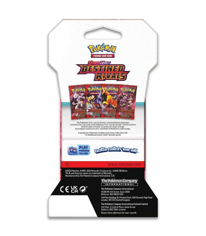 Destined Rivals Sleeved Booster Pack - Pokémon TCG