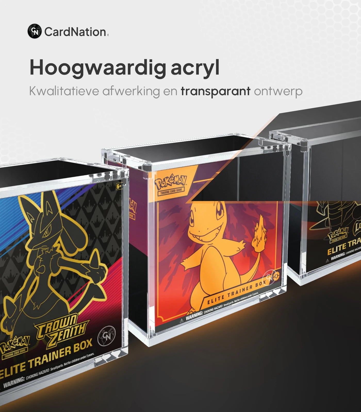 Elite Trainer Box Acrylic Case - ETB Acrylic - CardNation