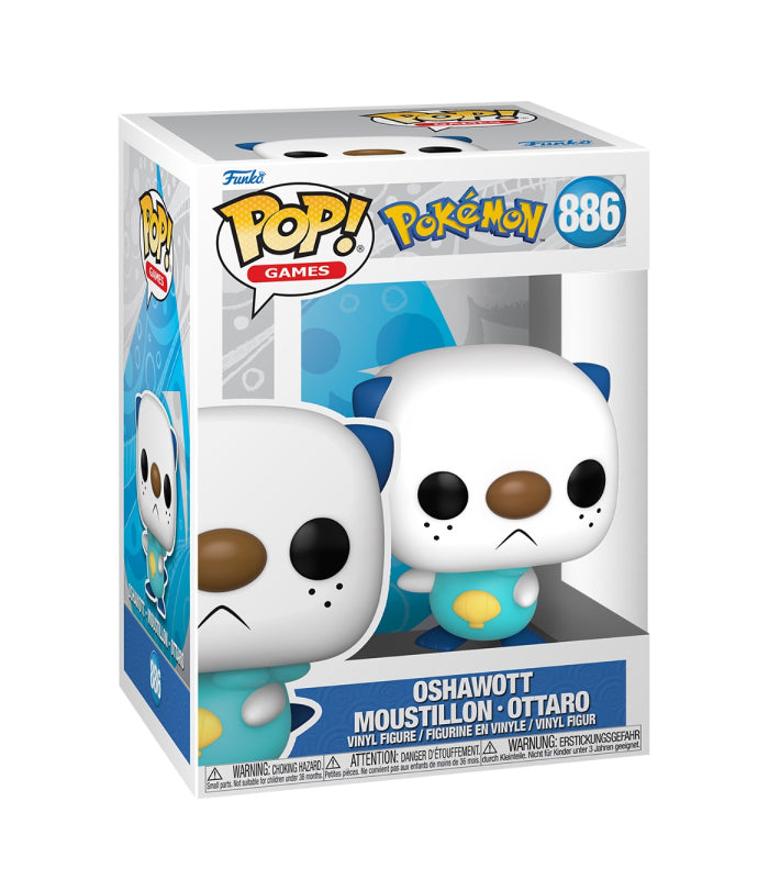 Oshawott - Funko Pop - #886 - Hoogwaardig vinyl