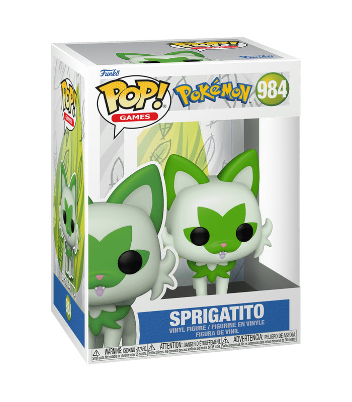 Sprigatito - Funko Pop - #984 - Hoogwaardig vinyl