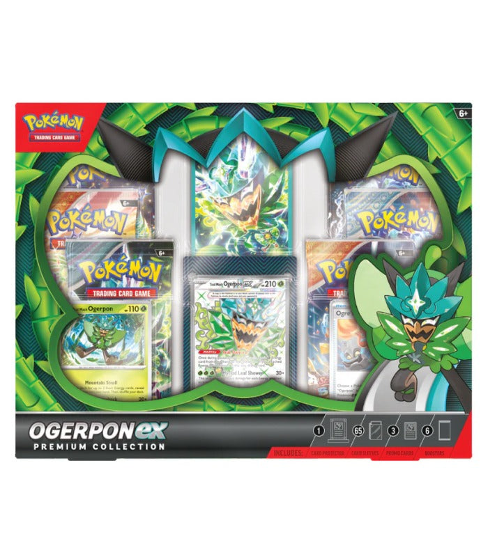 Ogerpon EX Box - Pokémon TCG - 6 Booster Packs