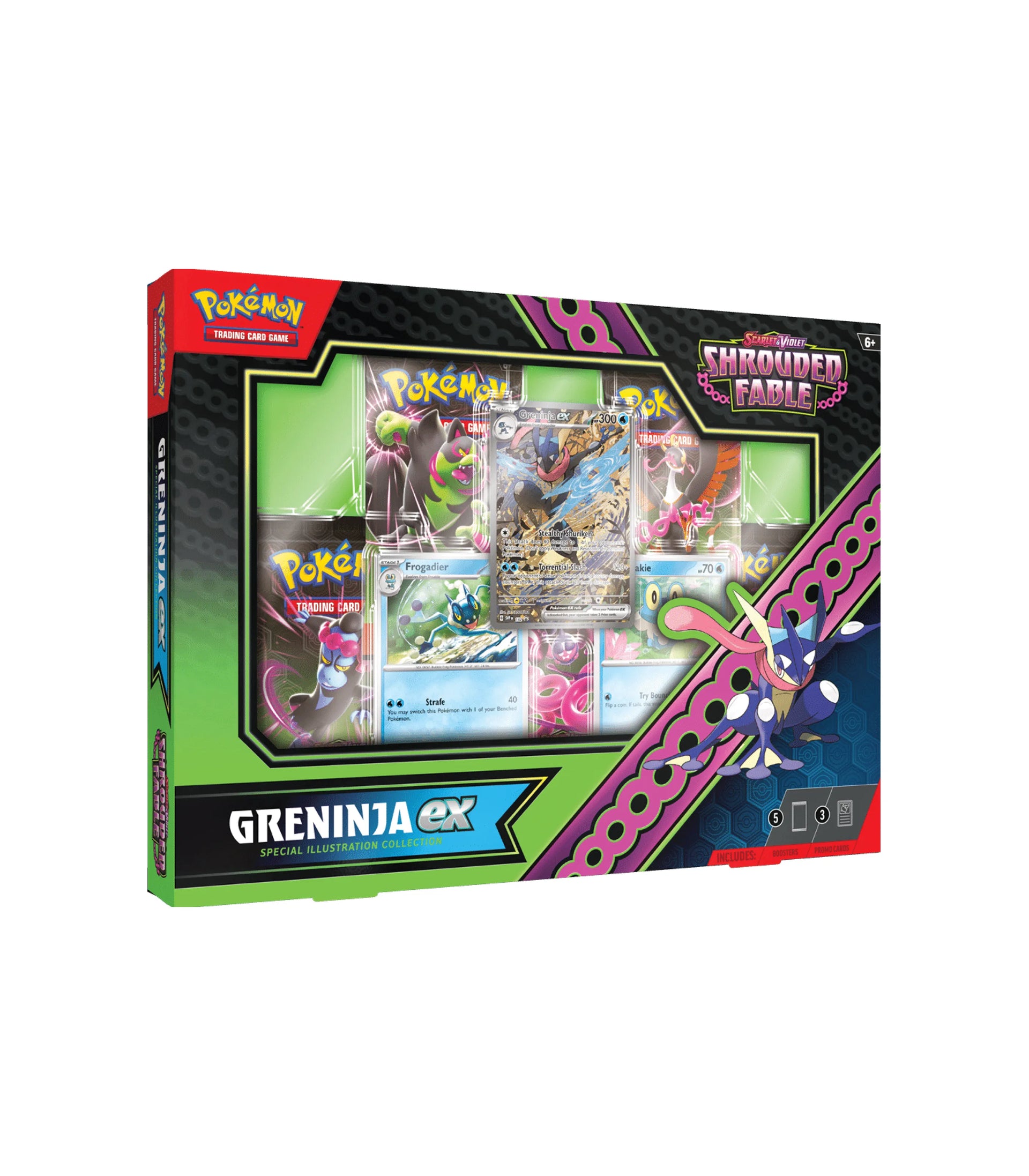Greninja EX Box Shrouded Fable - Special Illustration Collection