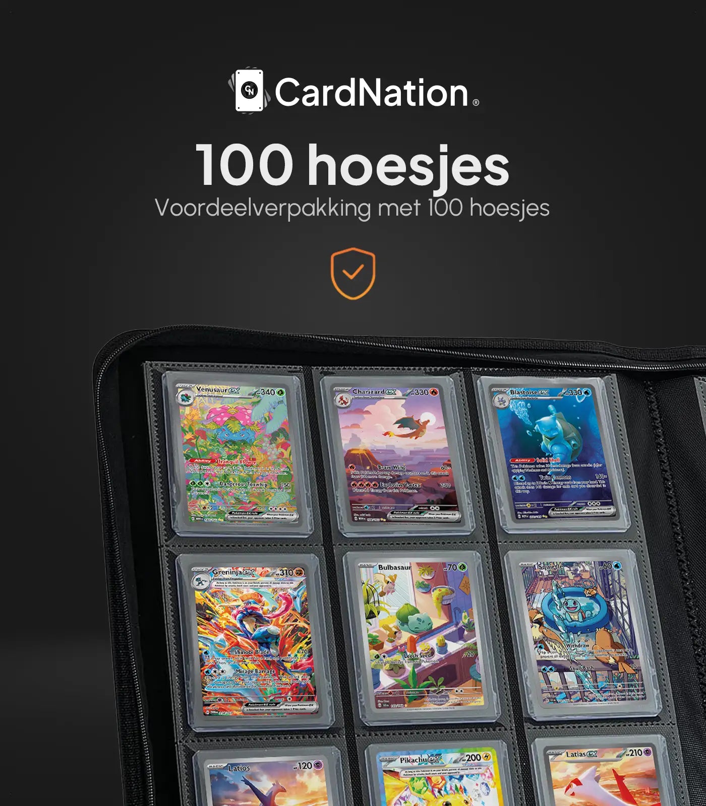 Perfect Fit Sleeves - 100 stuks - Tight Sleeves - Inner Sleeves CardNation Perfect Fit Sleeves - 100 stuks - Tight Sleeves - Inner Sleeves CardNation
