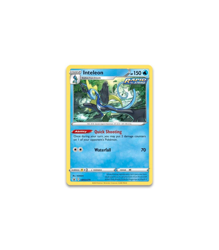 Crown Zenith Inteleon Pin Collection - Pokémon TCG