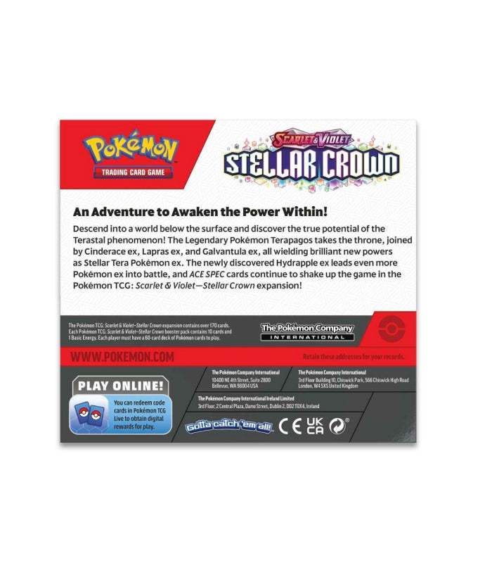 Stellar Crown Booster Box - Pokémon TCG