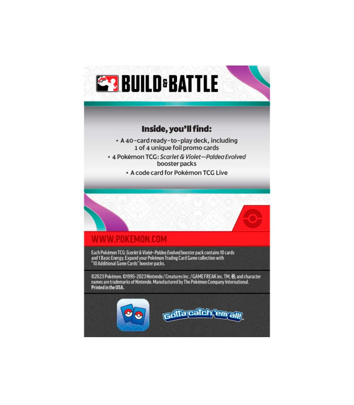 Paldea Evolved Build & Battle Box - Pokémon TCG
