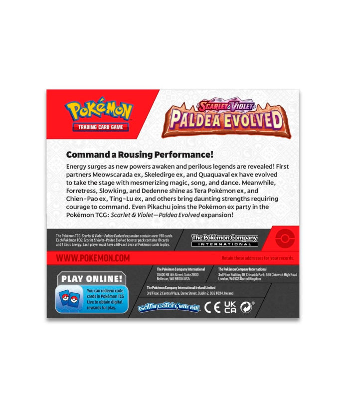 Paldea Evolved Booster Box - Pokémon TCG