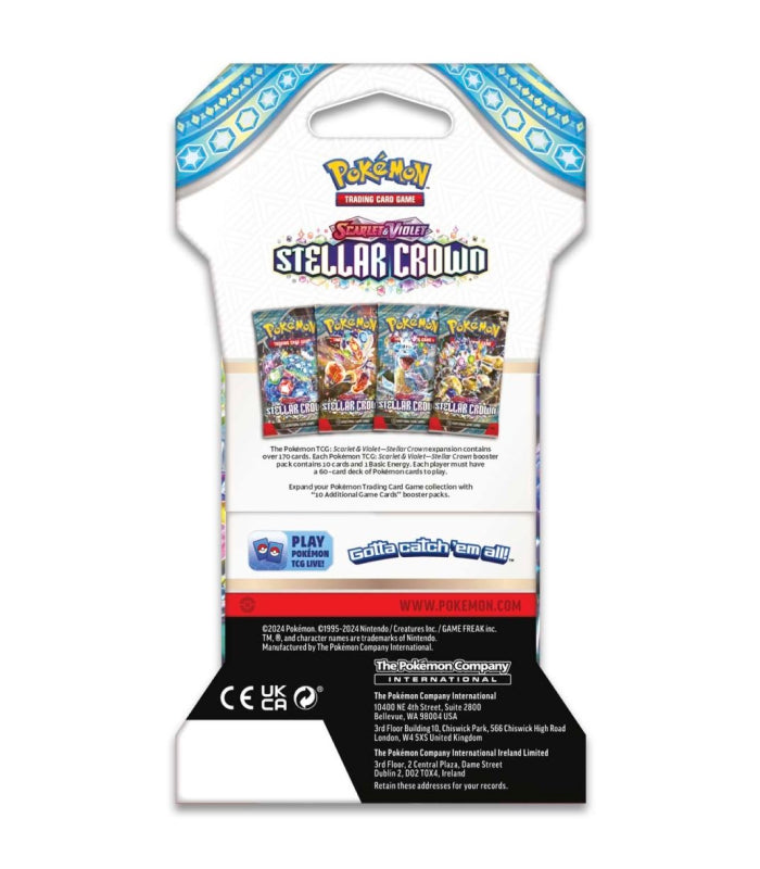Stellar Crown Sleeved Booster Pack - Pokémon TCG