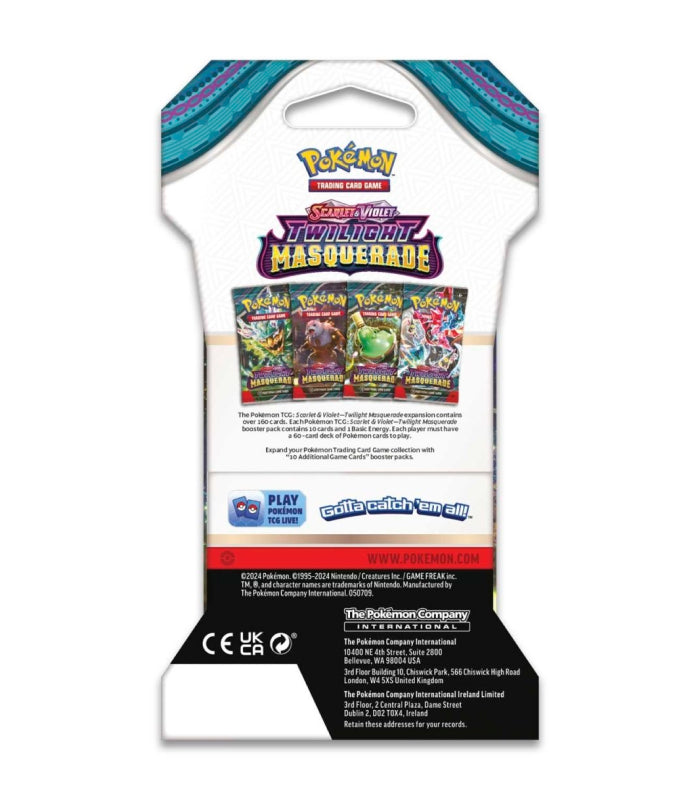 Twilight Masquerade Sleeved Booster Pack - Pokémon TCG