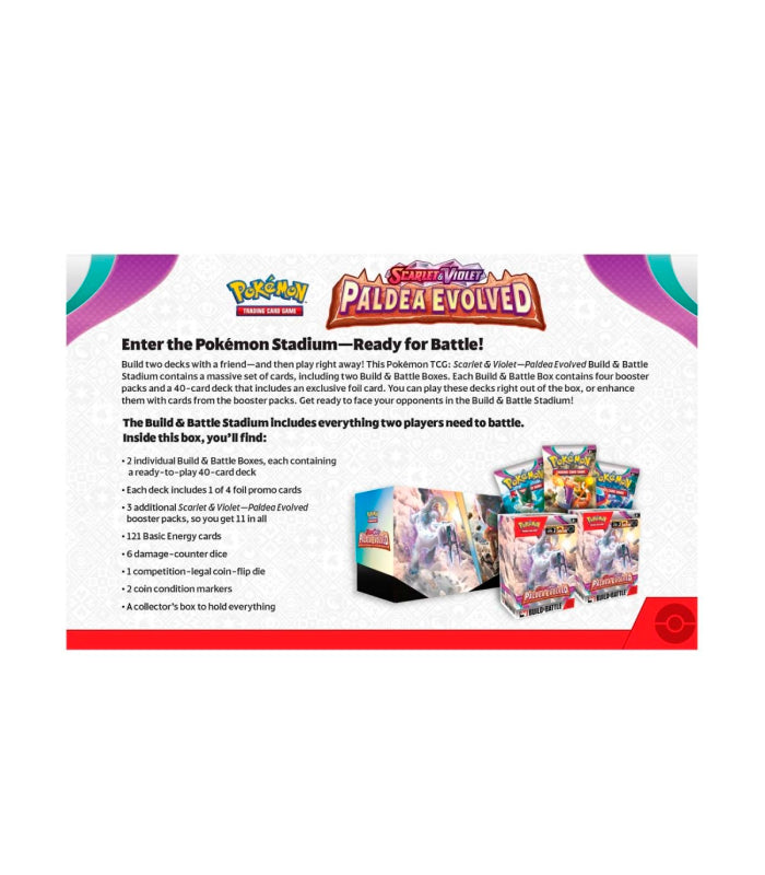 Paldea Evolved Build and Battle Stadium - Pokémon TCG